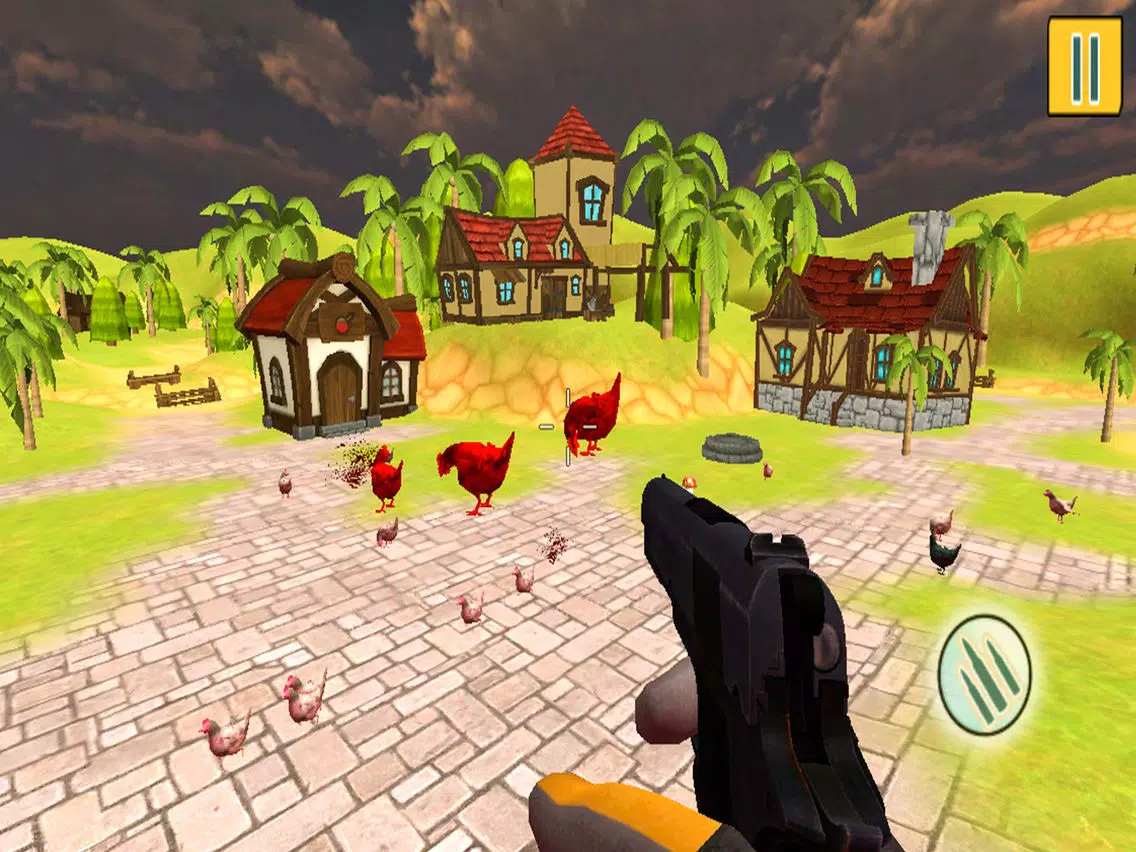 صور Crazy Chickens Shooting Action iPad 