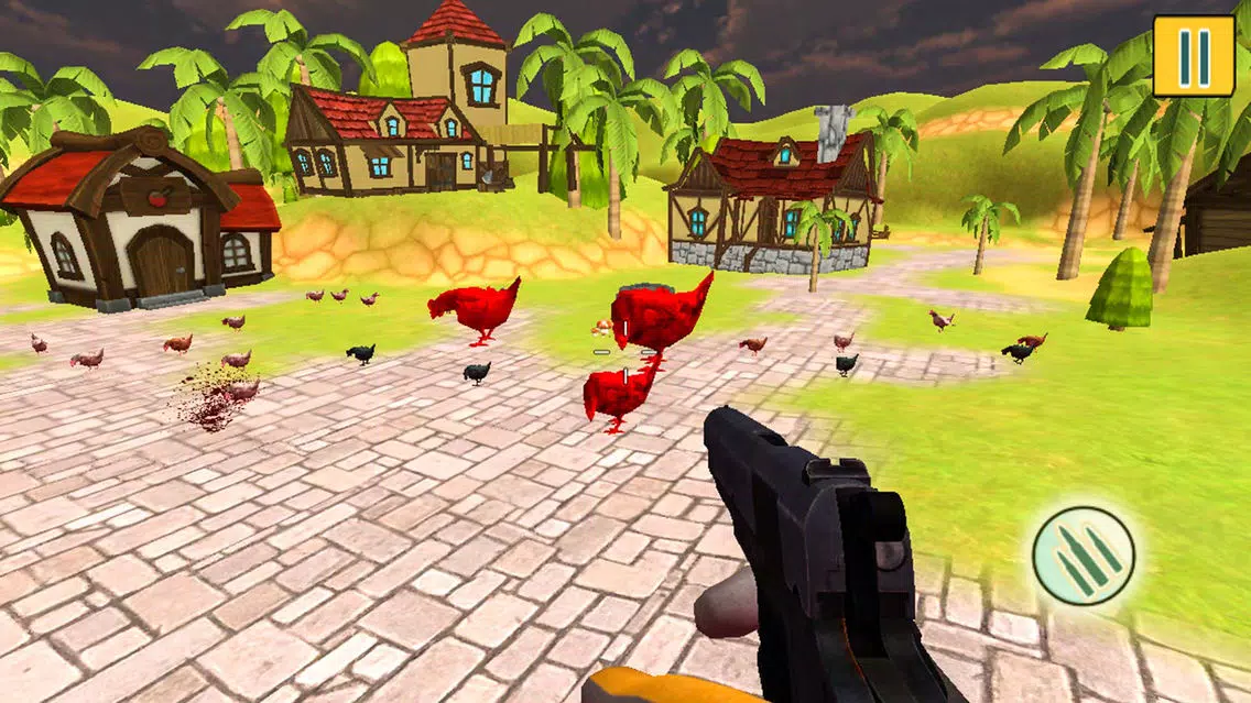 صور Crazy Chickens Shooting Action