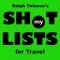 My Shot Lists for Travel