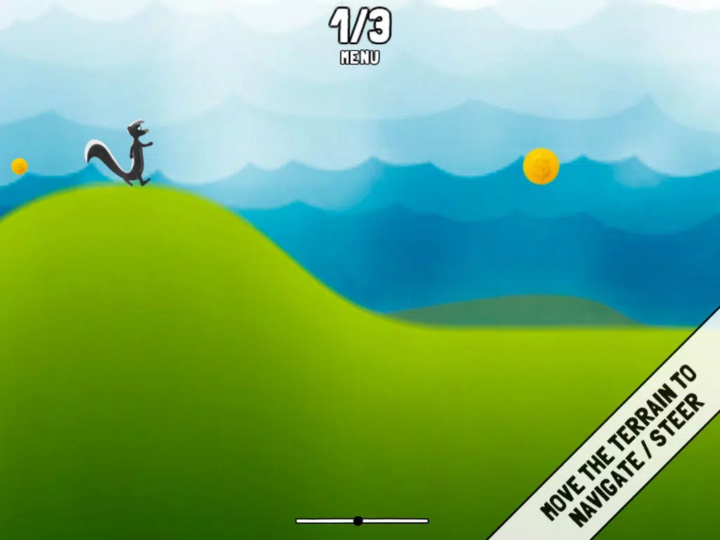 RunDaLine FREE - featuring the most athletic skunk on earth iPad  스크린샷