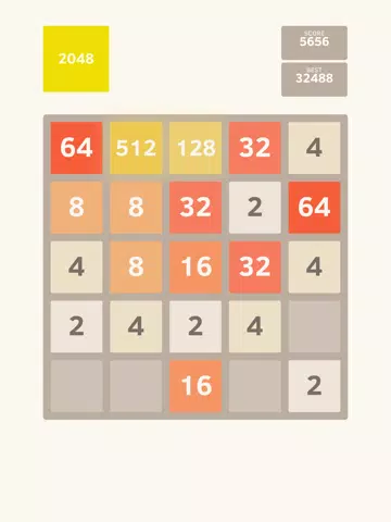 2048 5x5 Classic Edition iPad Screenshots