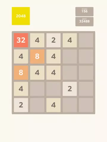 2048 5x5 Classic Edition iPad Screenshots