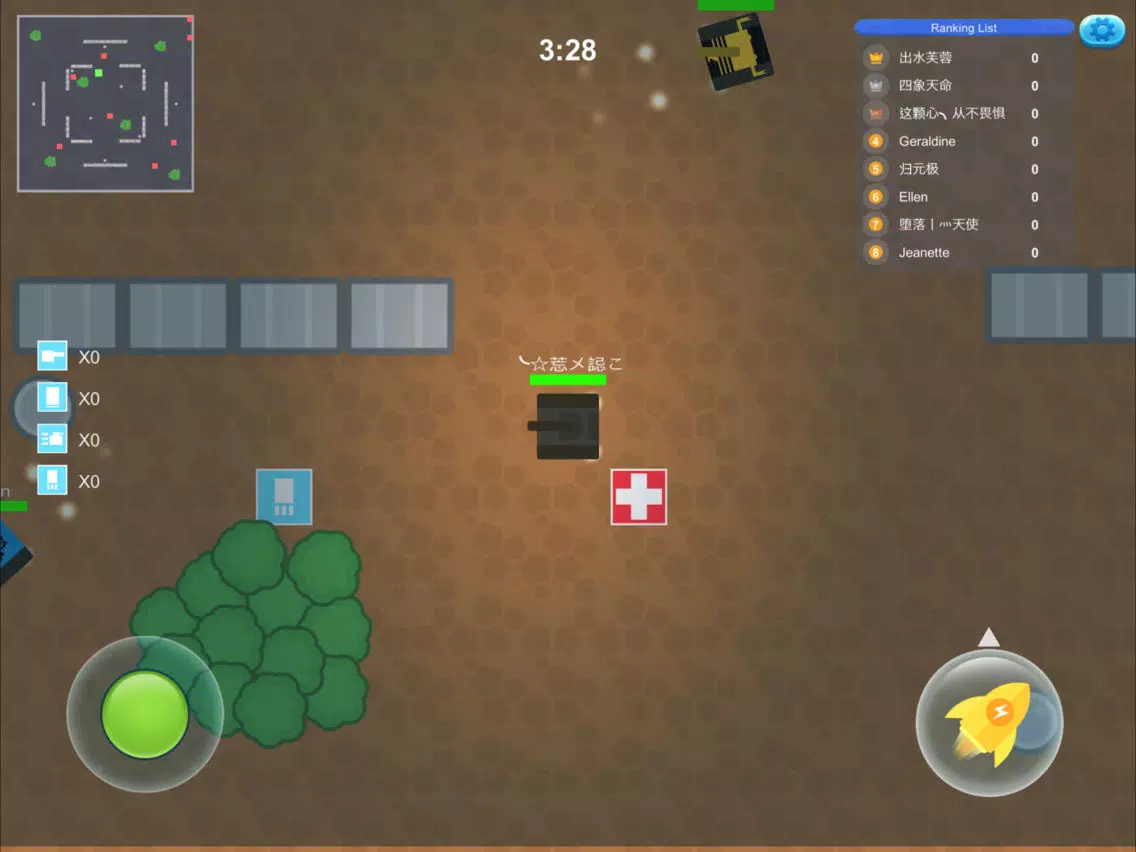 Скриншоты Tank Melee iPad 