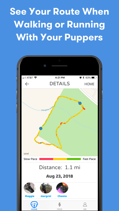 HappyPupper Dog Walker Tracker Screenshots