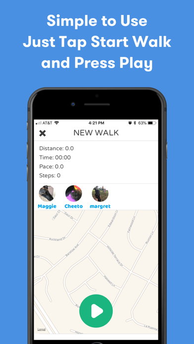 HappyPupper Dog Walker Tracker Screenshots