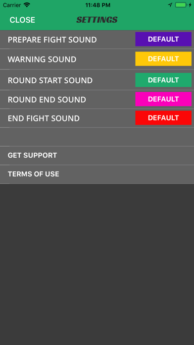 TimerBuddy Boxing Round Timer Screenshots