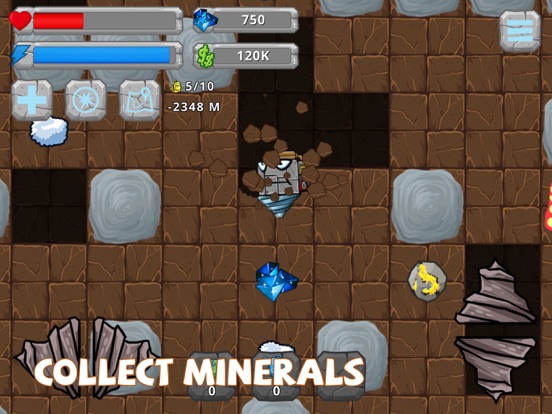 Captures d'écran de Digger Machine: dig minerals iPad 