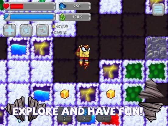 Digger Machine: dig minerals iPad  स्क्रीनशॉट