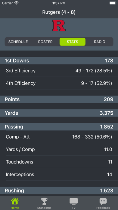 New Brunswick Football Screenshots