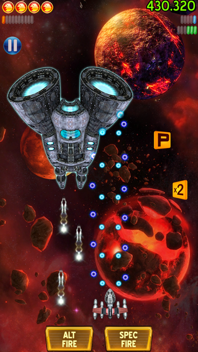 Space Falcon Reloaded Shoot'em應用截圖