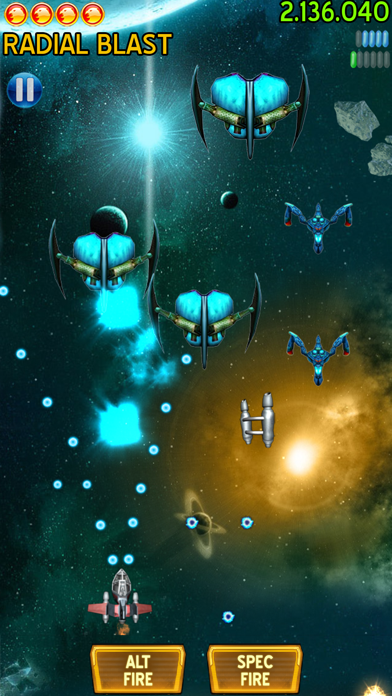 Space Falcon Reloaded Shoot'em應用截圖