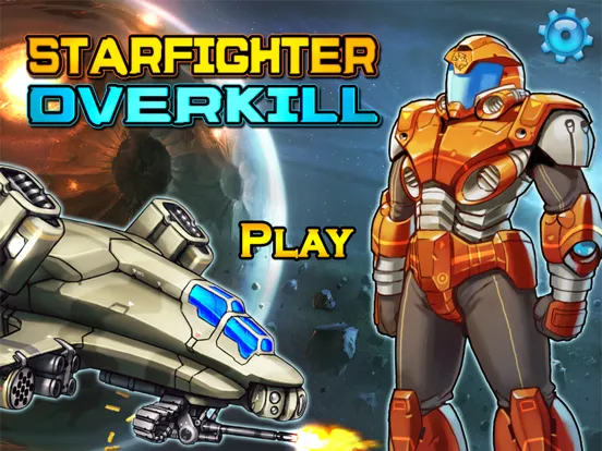 Starfigter Overkill Shoot'em iPad 应用截图