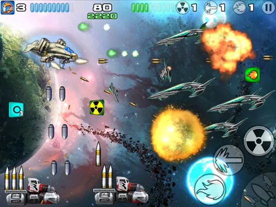 Starfigter Overkill Shoot'em iPad 应用截图