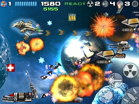 Starfigter Overkill Shoot'em iPad 应用截图