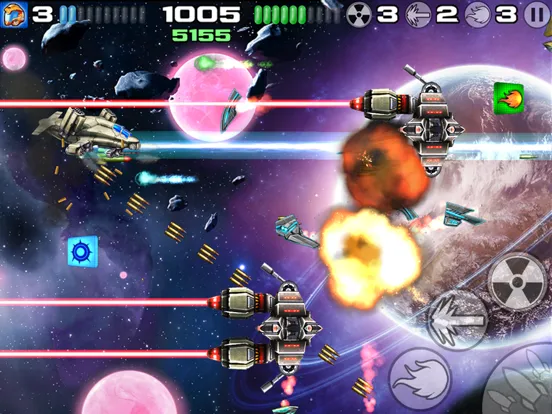 Starfigter Overkill Shoot'em iPad 应用截图
