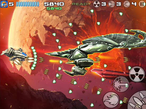 Tangkapan skrin Starfigter Overkill Shoot'em iPad 