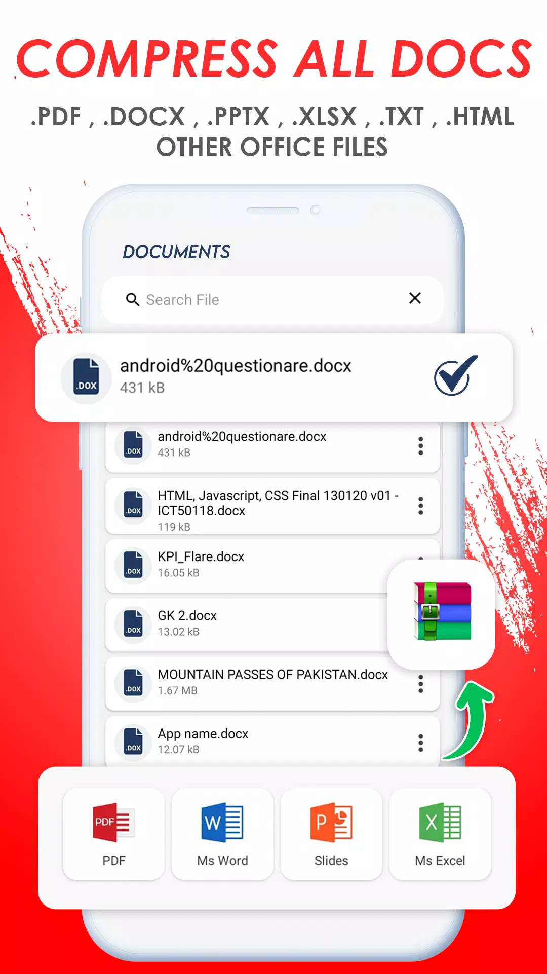 Zip Unzip & Rar File Extractor Screenshots