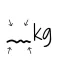 weight manager - caligraphic