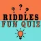 Riddles fun quiz