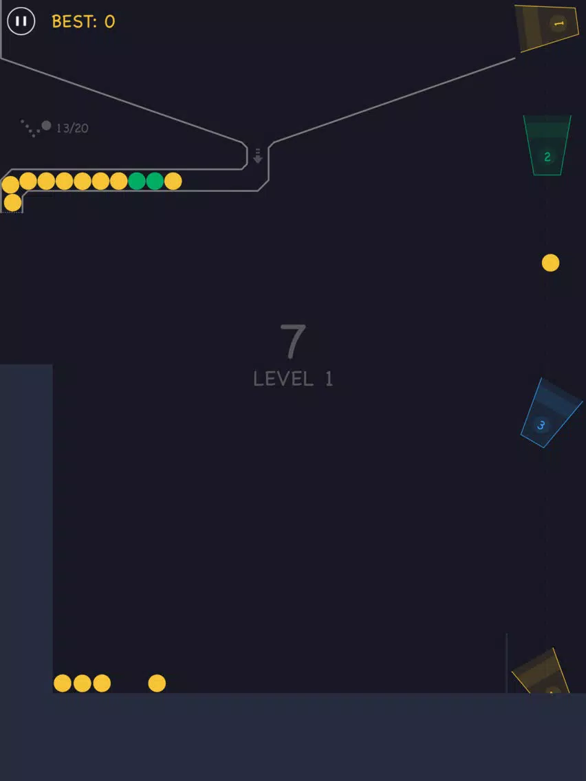 Zrzuty ekranu Balls vs Cups: Fill the Glass iPad 