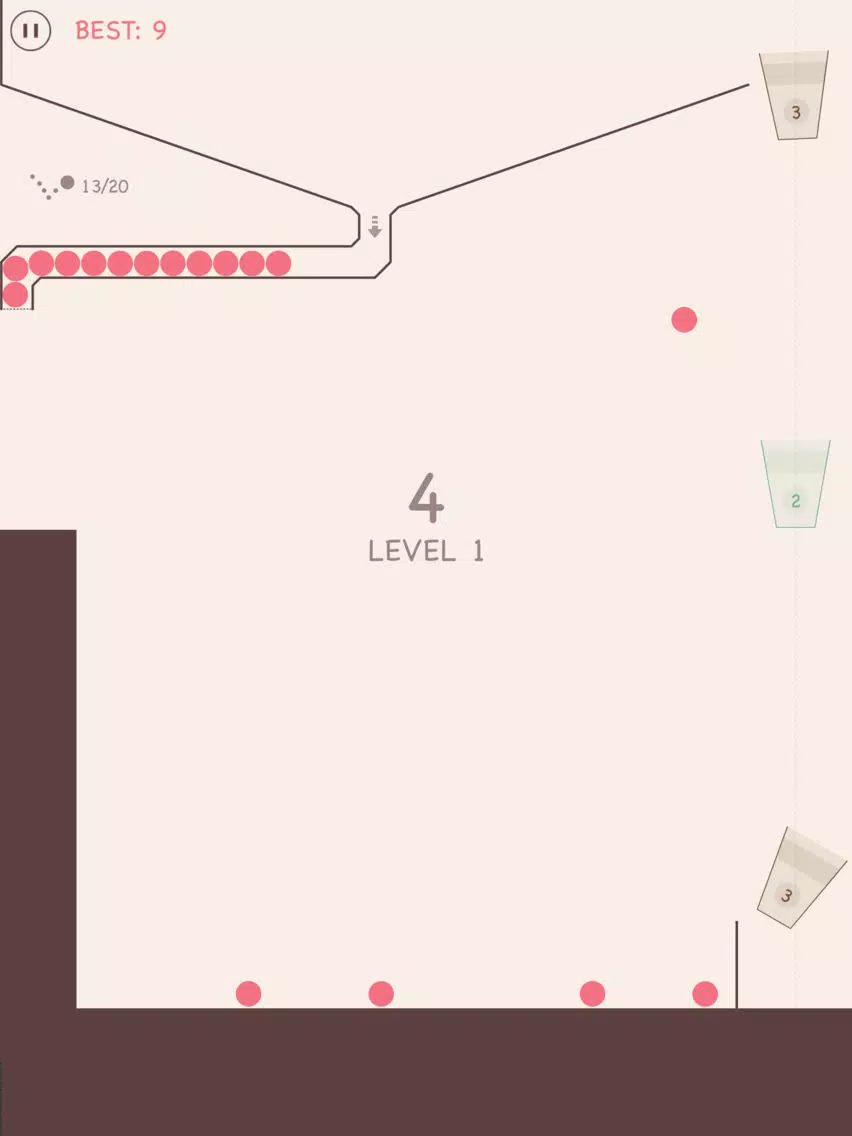 Zrzuty ekranu Balls vs Cups: Fill the Glass iPad 
