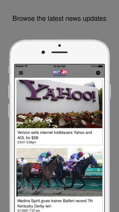 WAFF48 News Screenshots