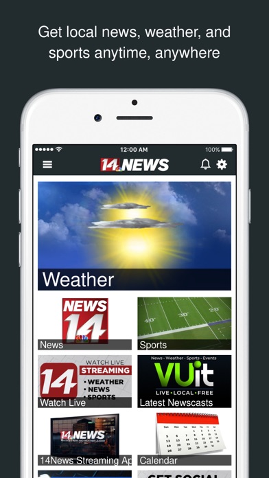 Ảnh chụp màn hình của 14 NEWS WFIE