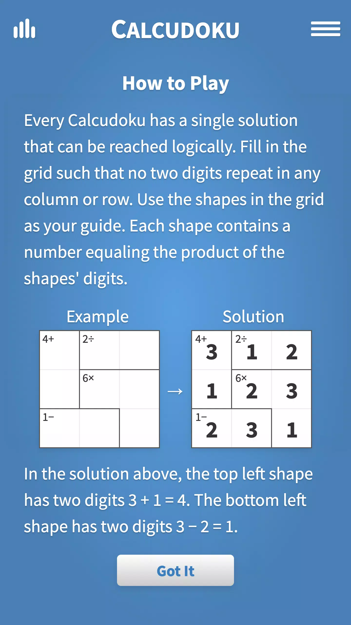 Calcudoku Screenshots