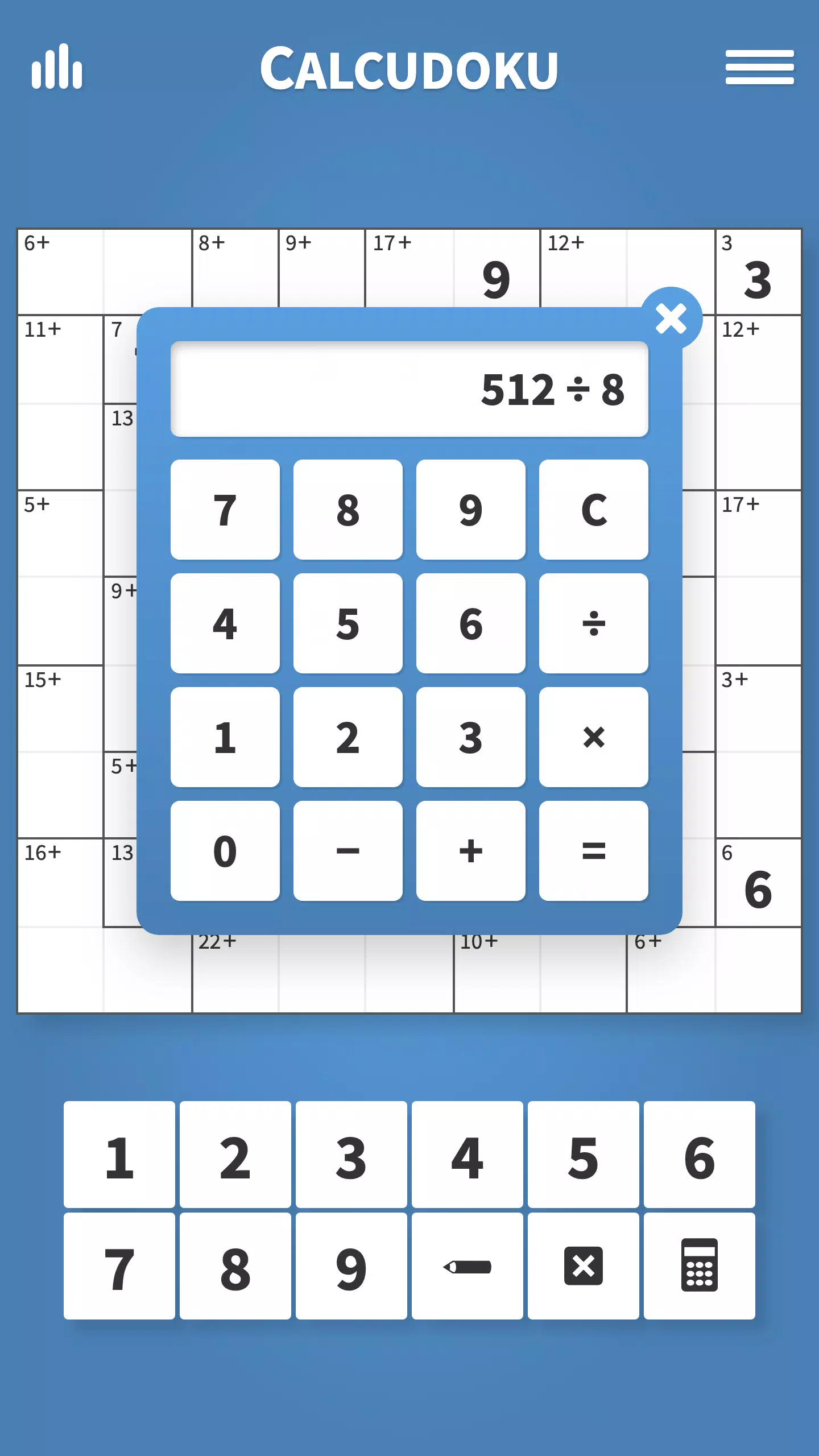 Calcudoku Screenshots