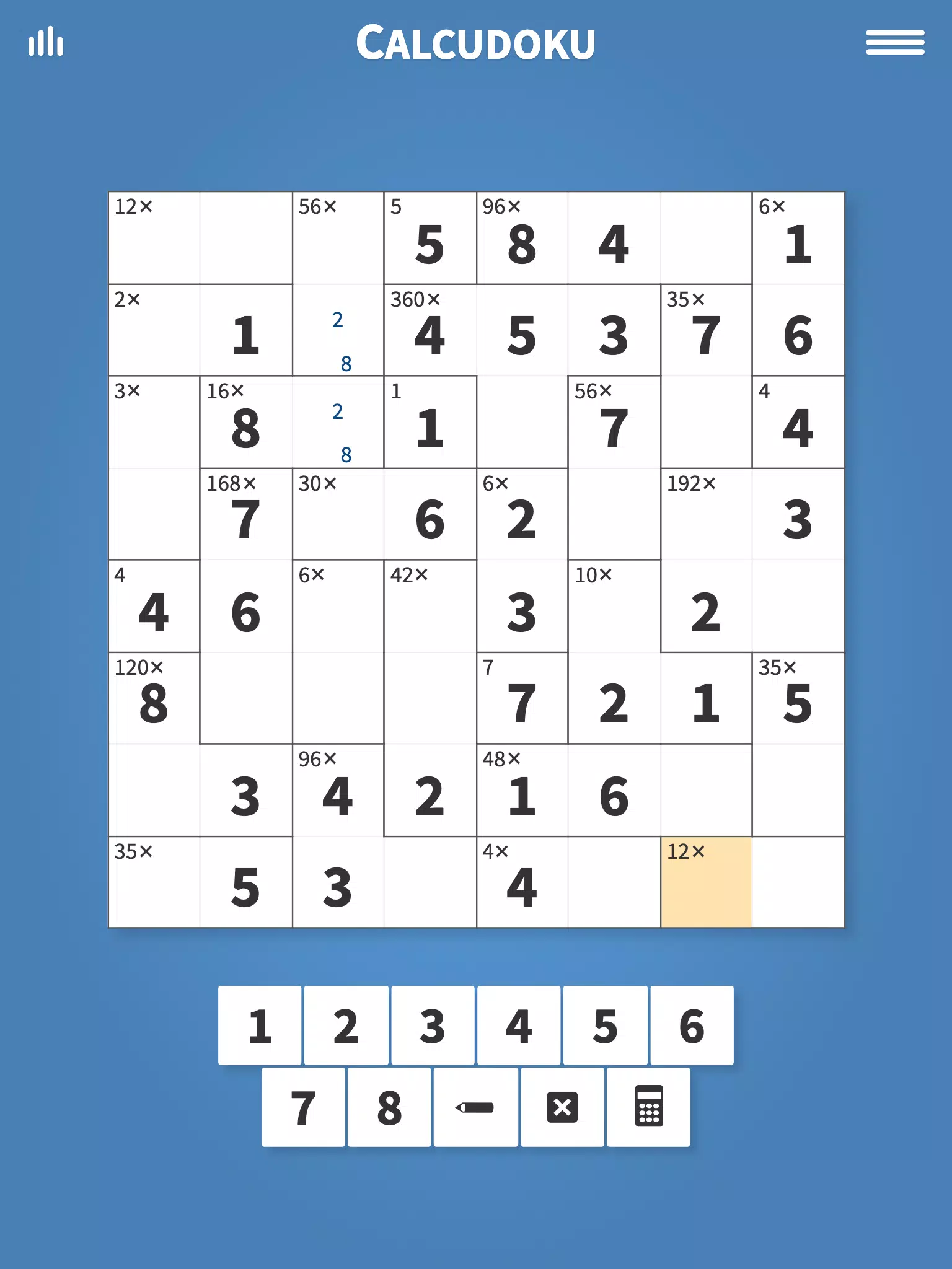 Calcudoku Screenshots