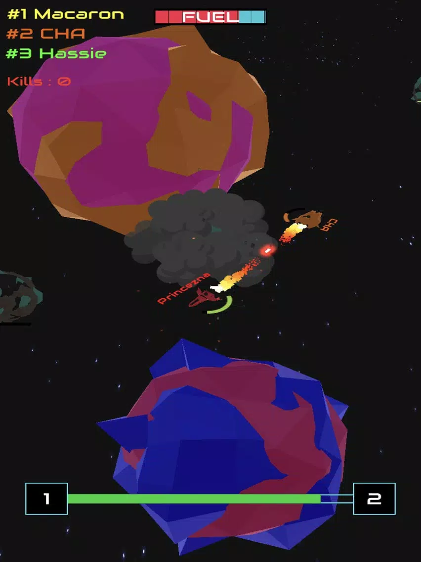 Capturas de tela do SpaceShooter.io iPad 
