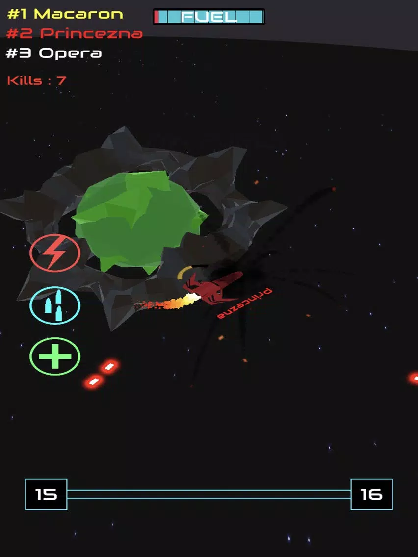 Capturas de tela do SpaceShooter.io iPad 