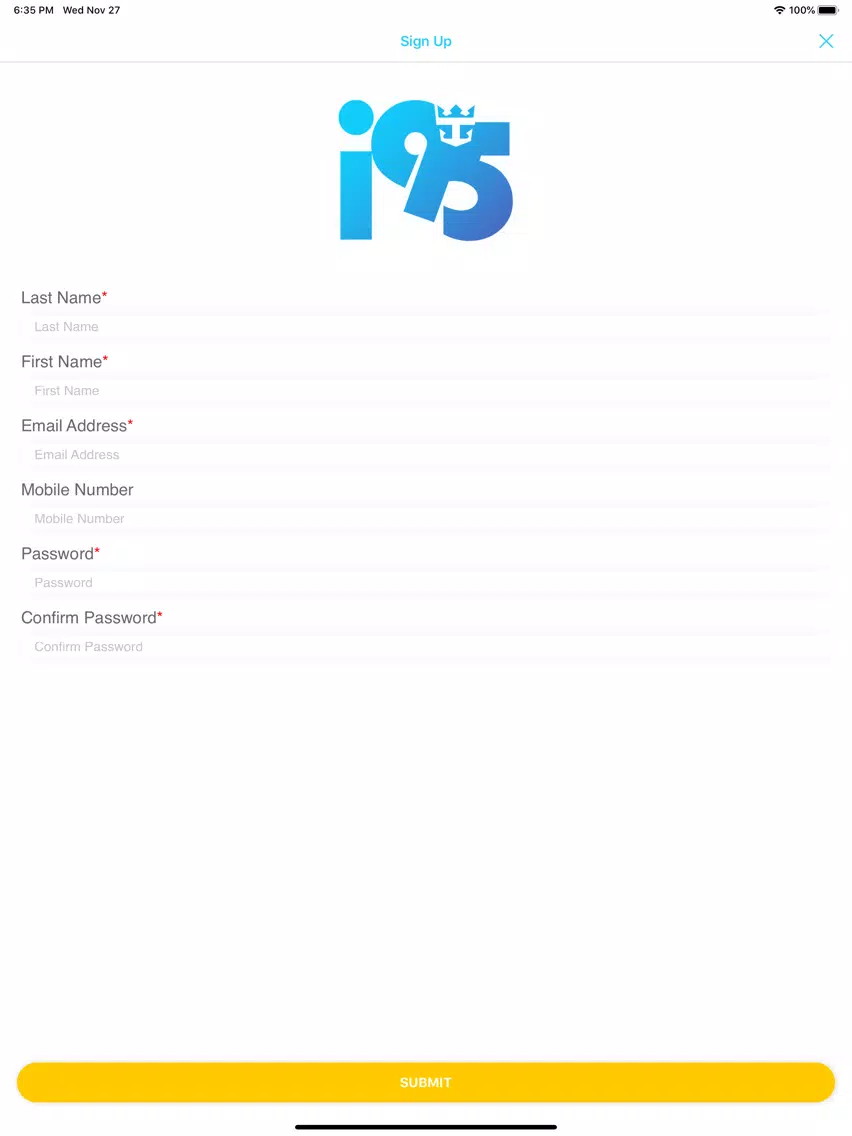 i95 Punch List iPad Screenshots