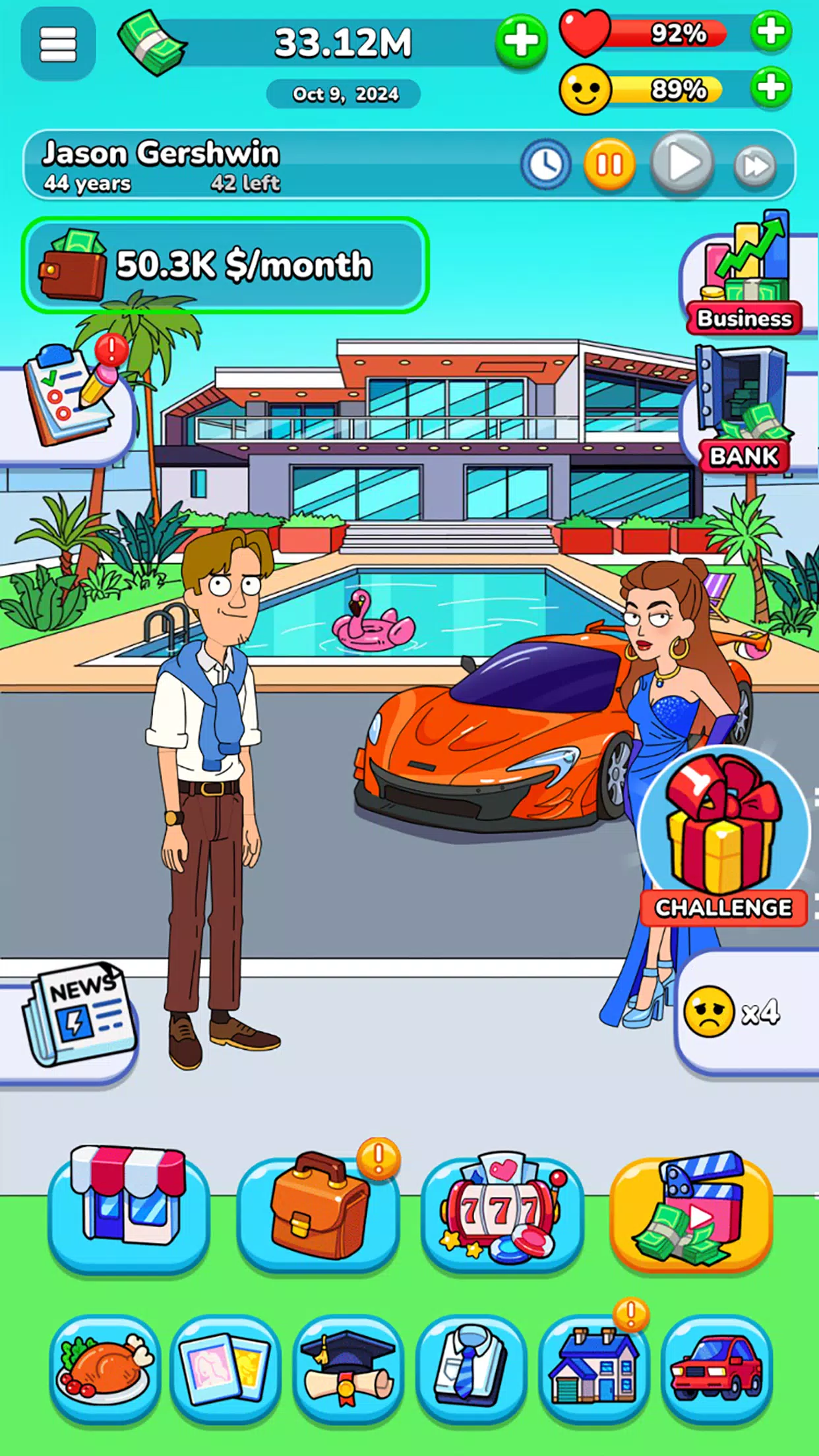Captures d'écran de Mr.Billion