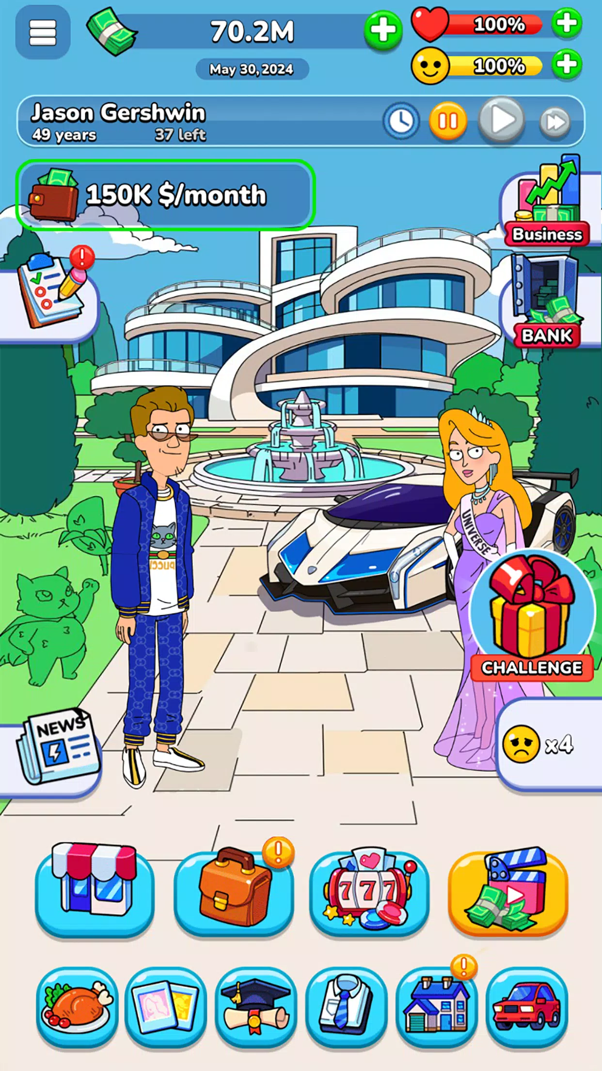 Captures d'écran de Mr.Billion