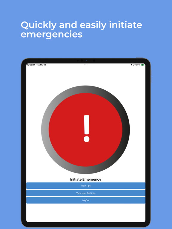 HIB React iPad Screenshots