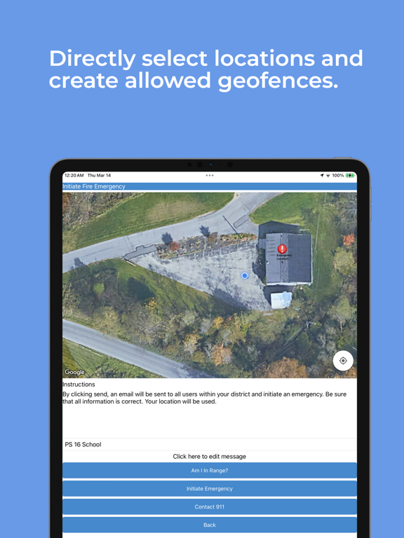 HIB React iPad Screenshots