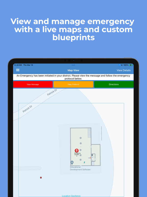 HIB React iPad Screenshots