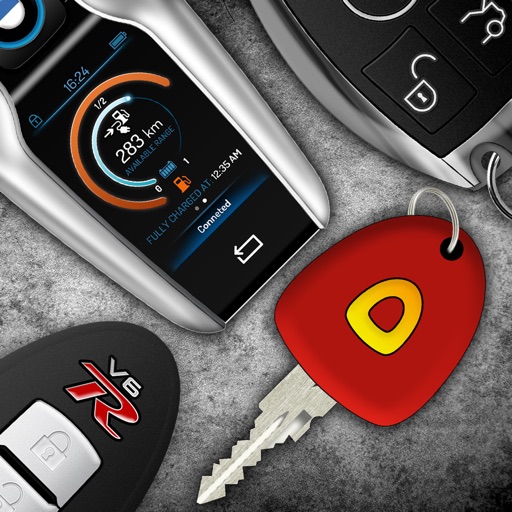 Keys and engine sounds of cars Keys and engine sounds of cars
