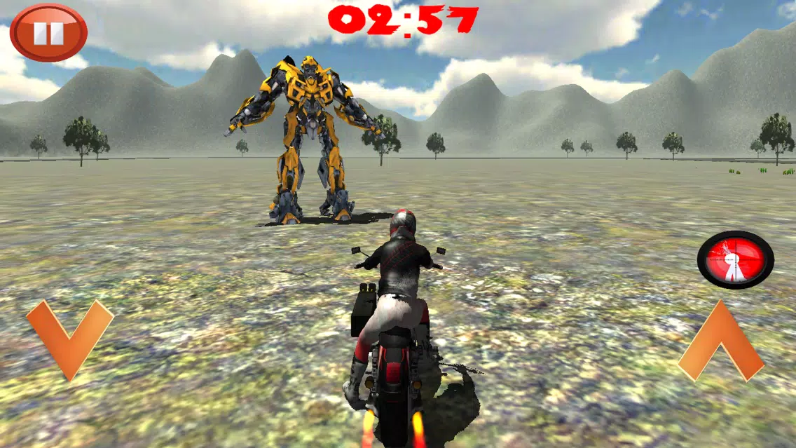 Robots Vs Bike War : Speed Battle Adventure Game Screenshots