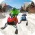 Real Snow Drifting Cart : Charistmas Special Ride