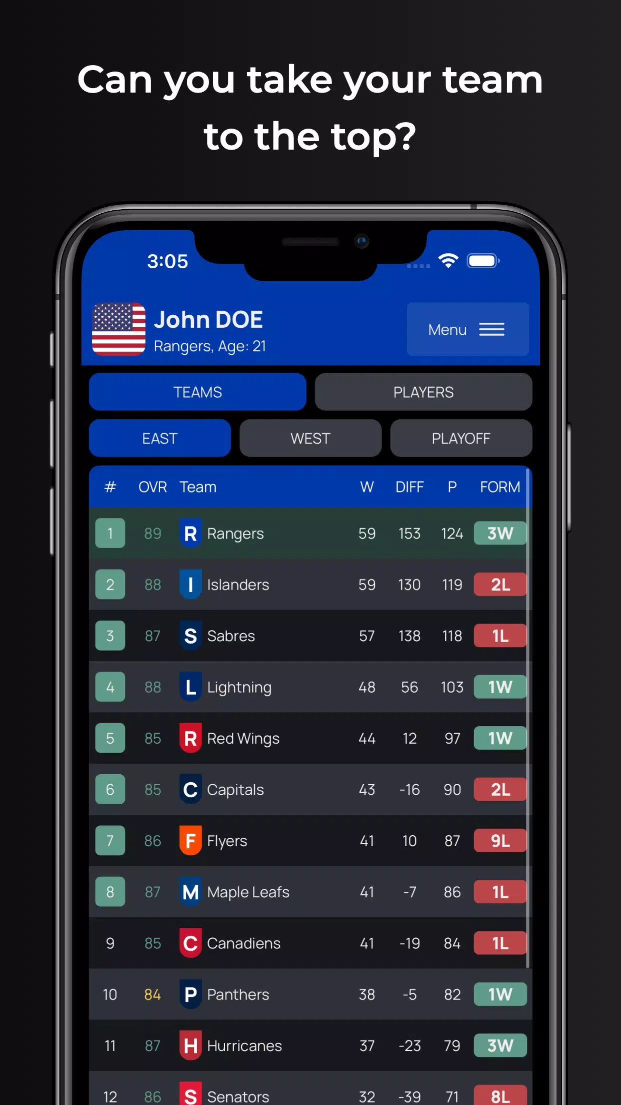 Hockey Career Game: Ice Legend Screenshots
