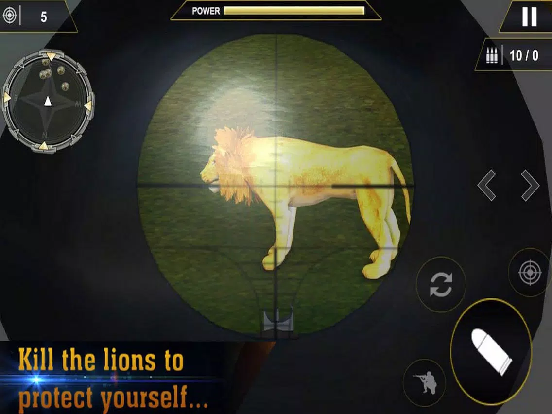 FBA Hunting Angry Lion: Hard C iPad Screenshots