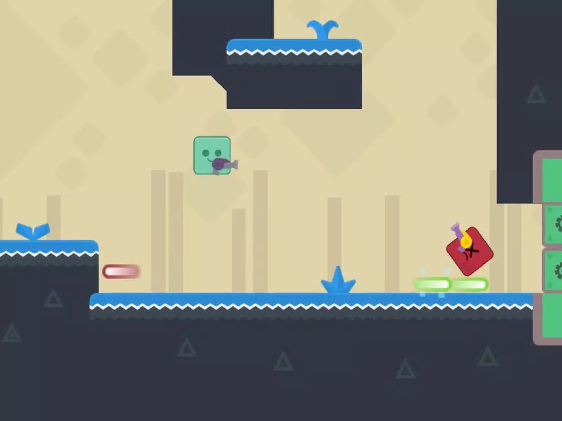 Square Wars Super Green iPad  سکرین شاٹس