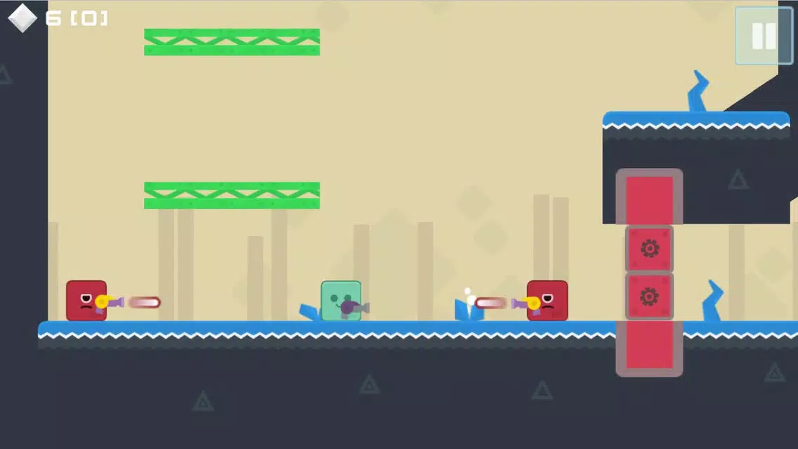 Square Wars Super Green سکرین شاٹس
