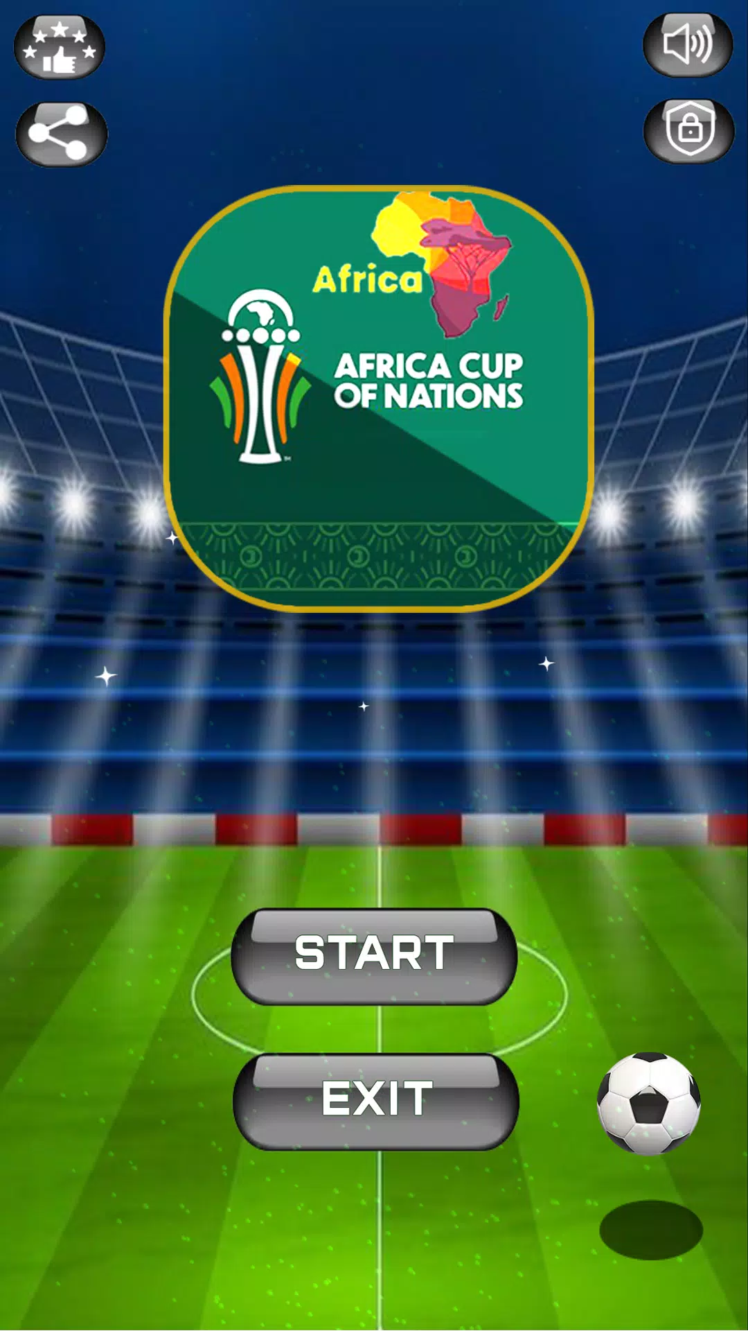Africa Cup Of Nations Game Screenshots