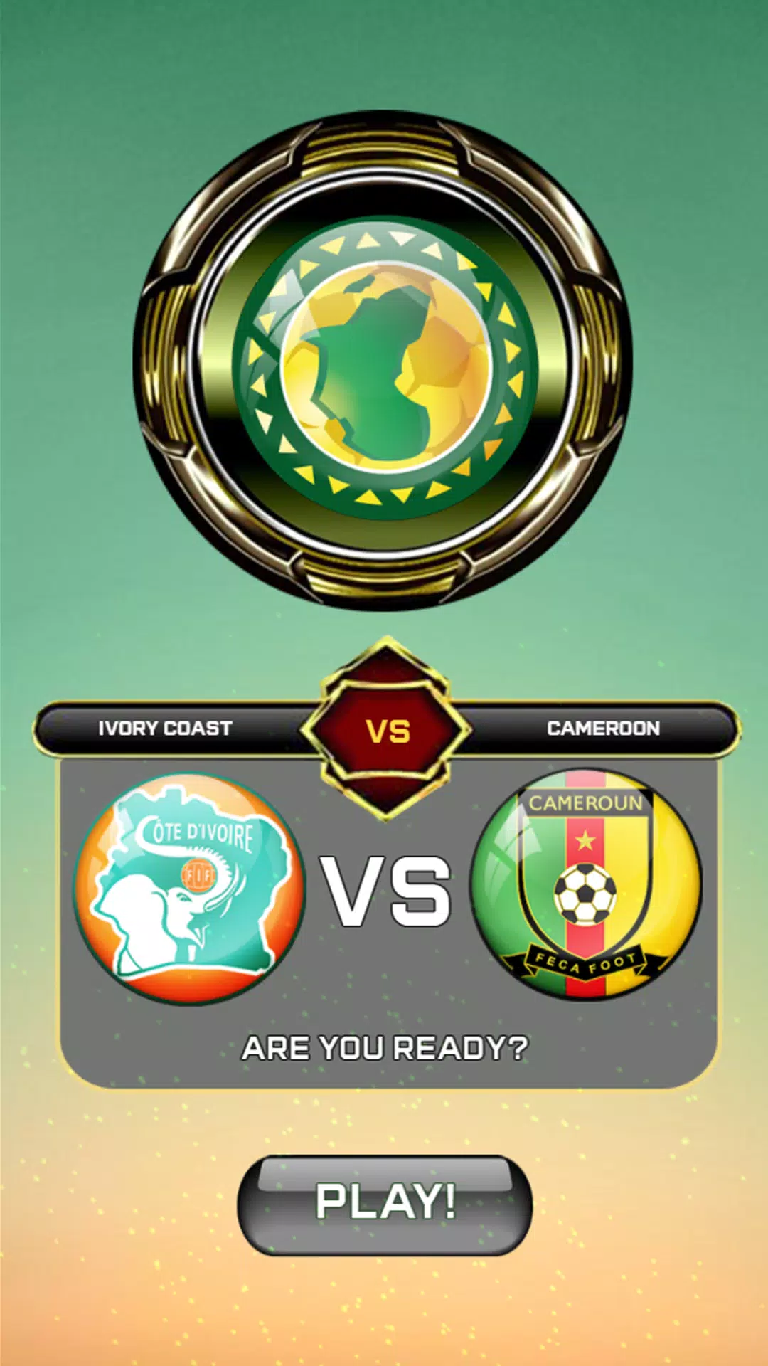 Africa Cup Of Nations Game Screenshots