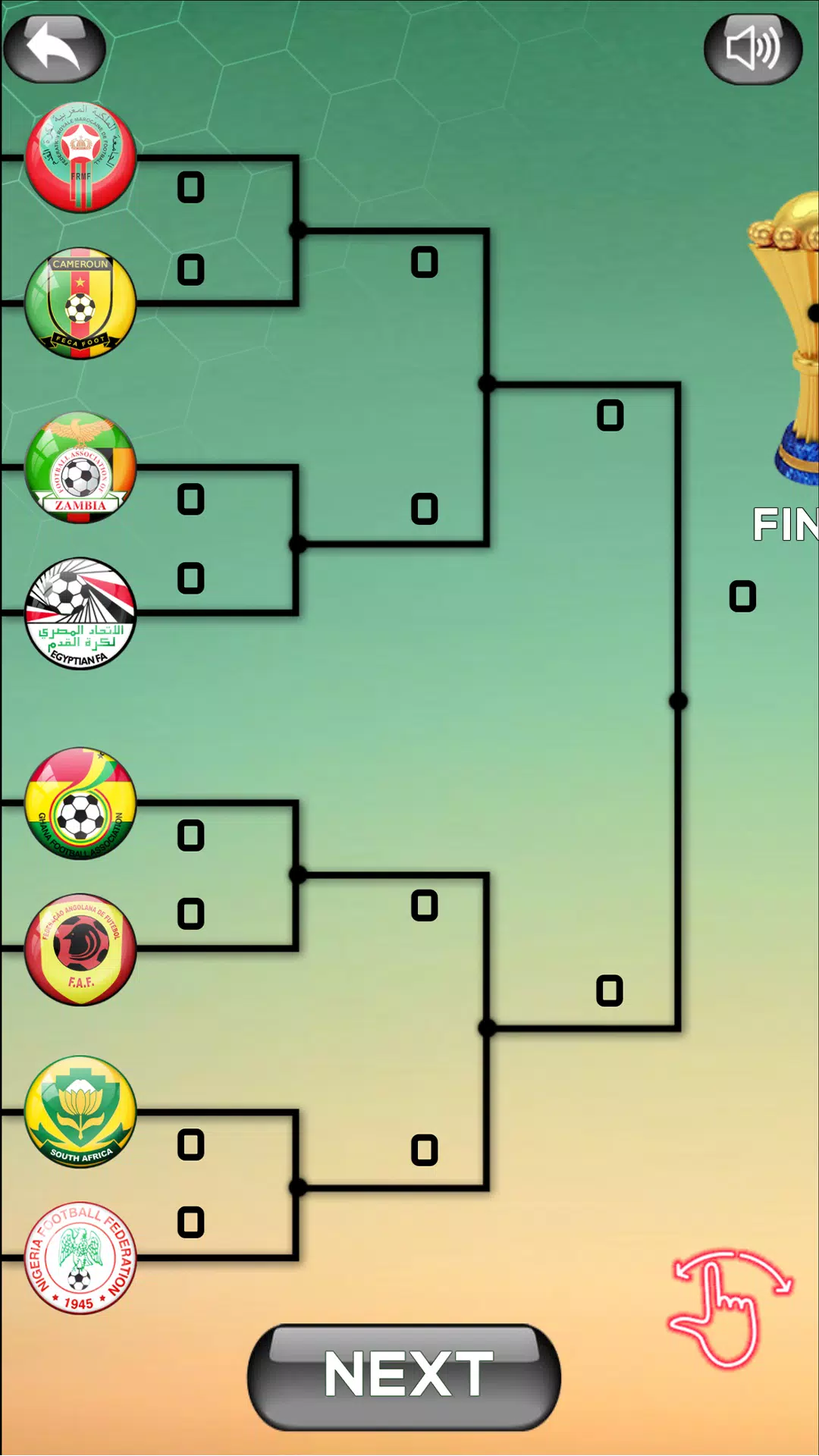 Africa Cup Of Nations Game Screenshots