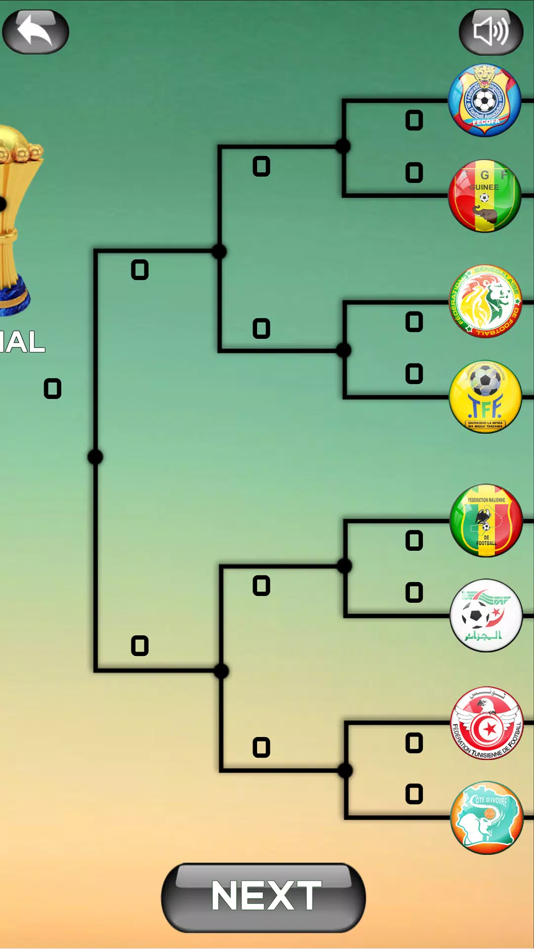 Africa Cup Of Nations Game Screenshots