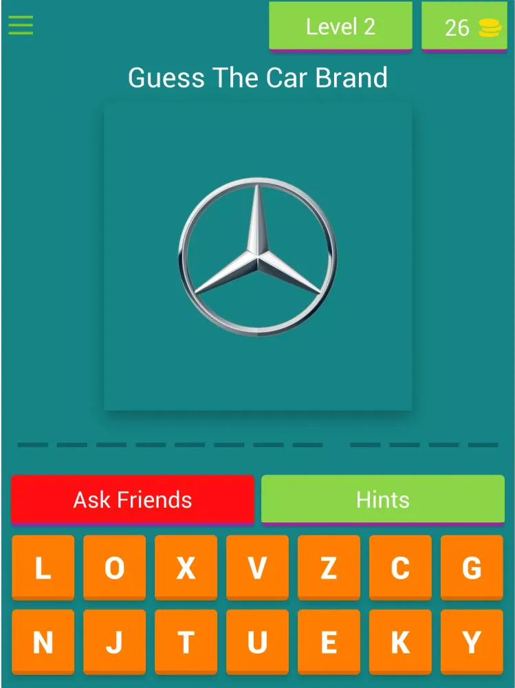 Guess The Car Logo Quiz Screenshots
